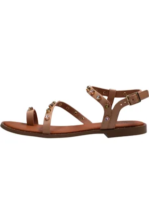 Bibi Lou Schoenen, Dames, Roze, 40 EU, Leer, Stijlvolle roze sandalen met studs