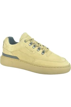Cycleur de luxe Schoenen, Heren, , 41 EU, Taupe Sneaker met Haken