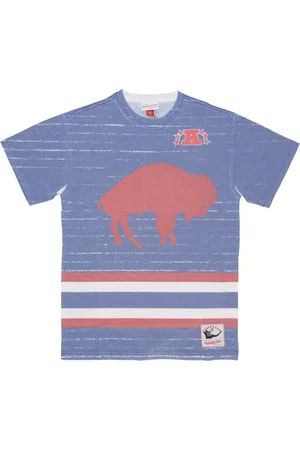 Mitchell & Ness Tops, Heren, Veelkleurig, M, Katoen, Buffalo Bills NFL Jumbotron Tee