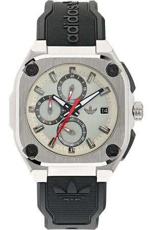 adidas Accessoires, Heren, Veelkleurig, ONE Size, City Tech Three Chrono Horloge