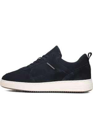 Cycleur de luxe Schoenen, Heren, Blauw, 41 EU, Suède, Navy Suède Lage Sneaker