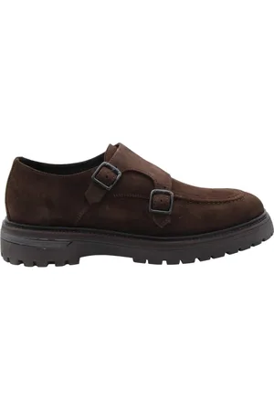 Cycleur de luxe Schoenen, Heren, Bruin, 43 EU, Stijlvolle Leren Sneakers voor Mannen