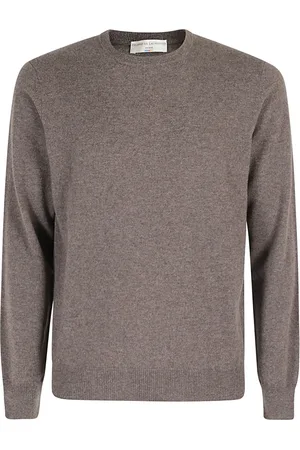 FILIPPO DE LAURENTIIS Truien, Heren, Bruin, M, Cashmere Hals Trui
