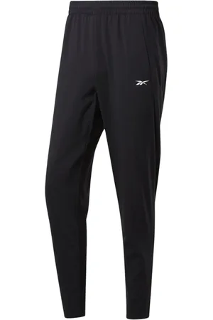 Reebok Broeken, Heren, Zwart, S, Geweven Trainingsbroek