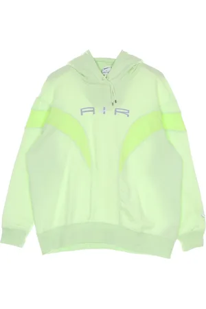 Nike Sweatshirts & Hoodies, Dames, Groen, S, Katoen, Lichtgewicht Hoodie Air Fleece