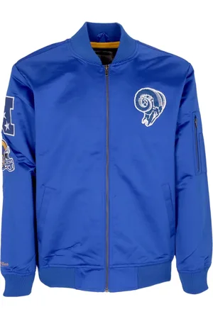 Mitchell & Ness Jassen, Heren, Blauw, M, Katoen, Losram Original Team Colors Bomber Jacket