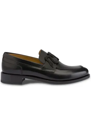RENE CAOVILLA Schoenen, Dames, Zwart, 36 EU, Zwarte Loafers met Stijl C118500200001V050