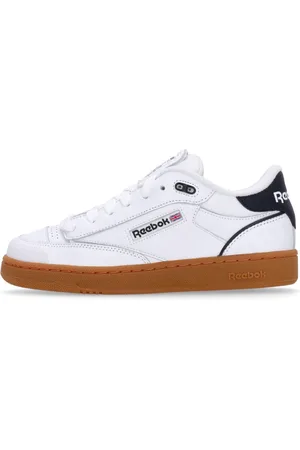 Reebok Schoenen, Heren, Wit, 41 EU, Leer, Witte Leren Lage Sneakers