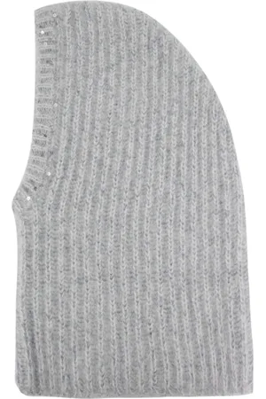PANICALE Accessoires, Dames, Grijs, ONE Size, Pailletten, Paillet Bivakmuts voor Exclusiviteit