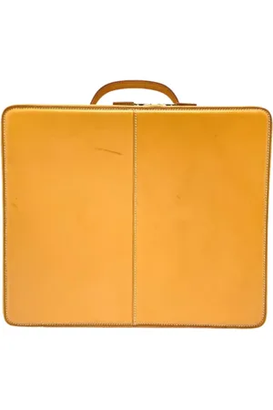 Hermès Pre-owned, Heren, , ONE Size, Leer, Tweedehands leren handtassen