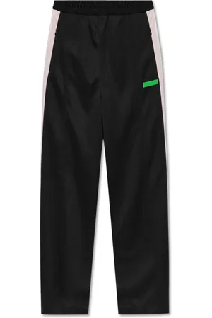 Ganni Broeken, Dames, Zwart, S, Polyester, Trainingsbroeken