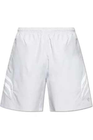 adidas Korte broeken, Heren, Grijs, S, Logo Shorts