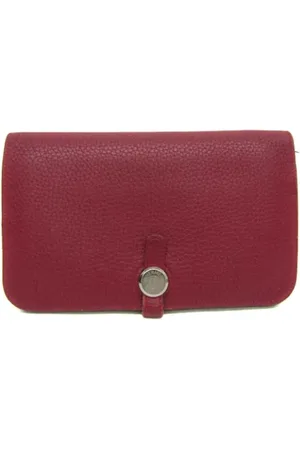 Hermès Pre-owned, unisex, Rood, ONE Size, Tweedehands leren portemonnees
