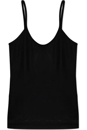 Dsquared2 Tops, Dames, Zwart, L, Lingerie Top met Bandjes