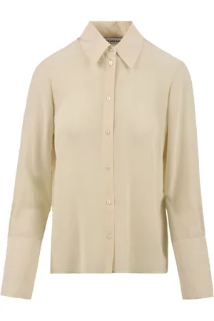Attic and Barn Blouses & Shirts, Dames, , M, Crème Shirts voor Stijlvolle Kleding