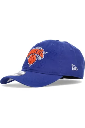 New Era Accessoires, unisex, Blauw, ONE Size, Katoen, NBA Draft 920 Knicks Gebogen Pet