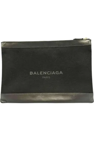 Balenciaga Pre-owned, Dames, Zwart, ONE Size, Pre-owned Canvas balenciaga-bags