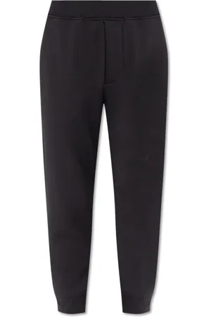 Dsquared2 Broeken, Dames, Zwart, L, Katoen, Broek met Logo