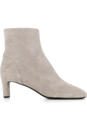 ROBERTO DEL CARLO Schoenen, Dames, Grijs, 39 EU, Suède, Lichtgrijze Suède Enkellaarzen