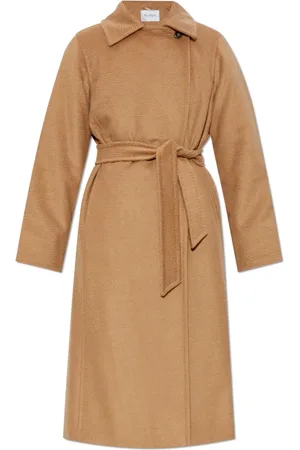 Max Mara Mantels, Dames, , M, Wol, Wollen Jas