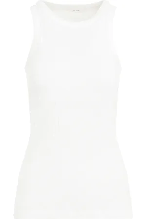 The Row Tops, Dames, Wit, S, Katoen, Witte Misty Top