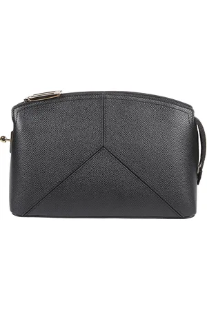 Victoria Beckham Tassen, Dames, Zwart, ONE Size, Leer, Stijlvolle Crossbody Tas