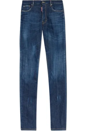 Dsquared2 Jeans, Dames, Blauw, S, Katoen, Jeans 642