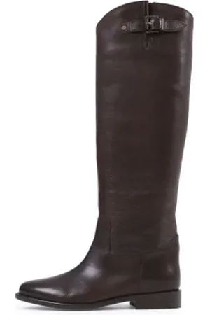 Bronx Schoenen, Dames, Bruin, 41 EU, Bruine Dames Hoge Laarzen Fe-lise