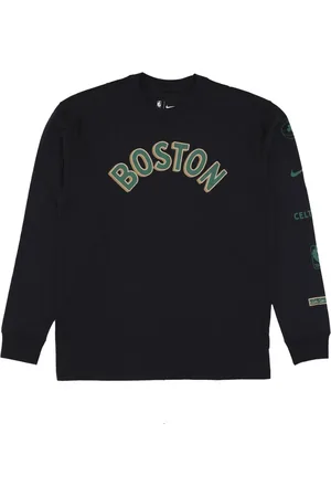 Nike Sweatshirts & Hoodies, Heren, Zwart, M, Katoen, NBA City Edition Longsleeve T-shirt