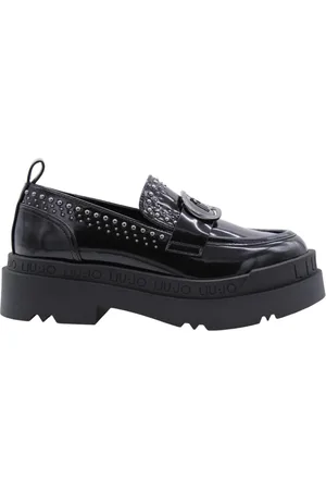 Liu Jo Schoenen, Dames, Zwart, 40 EU, Klassieke Mocassin Schoenen voor Vrouwen