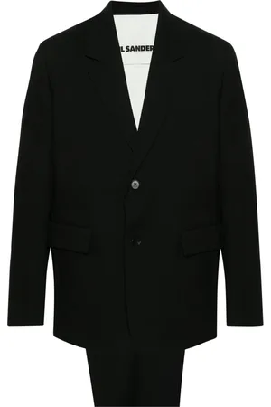 Jil Sander Pakken, Heren, Zwart, L, Wol, Elegant Damespak