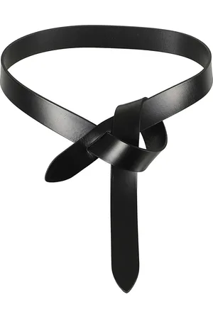 Isabel Marant Accessoires, Dames, Zwart, M, Leer, Stijlvolle leren riem