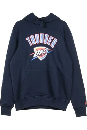New Era Sweatshirts & Hoodies, Heren, Blauw, XS, Team Logo Hoodie in Obsidian