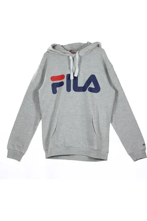 Fila Sweatshirts & Hoodies, Heren, Grijs, XL, Klassieke Logo Hoodie Licht Grijs