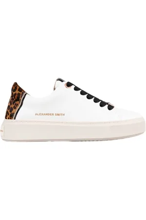 Alexander Smith Schoenen, Dames, Wit, 38 EU, Witte Mac Sand Jubileum Sneakers