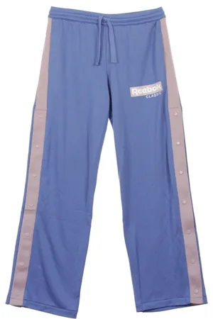 Reebok Broeken, Dames, Blauw, XL, Lila Shadow Trainingsbroek