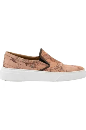 ALVIERO MARTINI 1A CLASSE Schoenen, Heren, , 44 EU, Geo Classic Slip-On Sneakers Natuurlijk