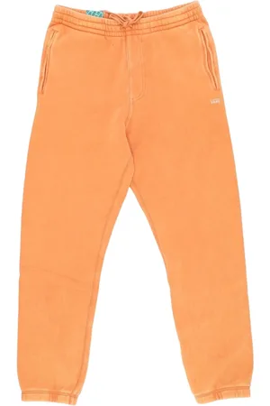 Vans Broeken, Heren, Oranje, M, Katoen, Comfortabele Gewassen Oranje Trainingsbroeken Elastische Boord