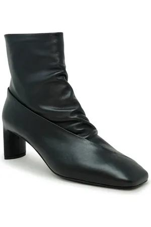 ROBERTO DEL CARLO Schoenen, Dames, Zwart, 38 EU, Leer, Zwarte leren enkellaarzen Fw 24