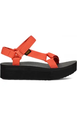 Teva Schoenen, Dames, Oranje, 39 EU, Polyester, Stijlvolle Schoenen voor elke gelegenheid