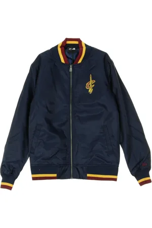 New Era Jassen, Heren, Blauw, S, NBA Team Apparel Bomber Jacket