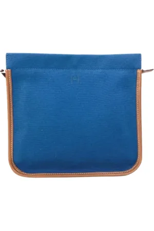 Hermès Pre-owned, Heren, Blauw, ONE Size, Pre-owned Fabric clutches