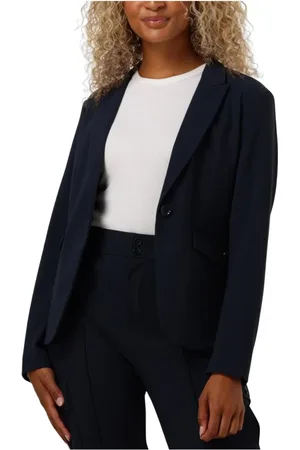 Mos Mosh Jassen, Dames, Blauw, M, Elegante Izzy Blazer voor Vrouwen