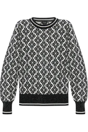 Kate Spade Truien, Dames, Zwart, S, Kasjmier, Trui met logo