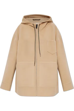 Marni Jassen, Dames, , S, Wol, Wollen Jas met Capuchon