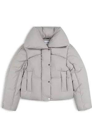 Axel Arigato Jassen, Dames, Grijs, XL, Mist Puffer Jacket