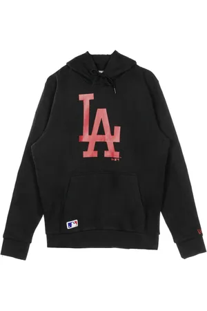 New Era Sweatshirts & Hoodies, Heren, Zwart, S, Team Logo Hoody Heren Hoodie Zwart/Kardinaal
