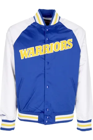 Mitchell & Ness Jassen, Heren, Blauw, M, Polyester, NBA Primetime Bomberjack