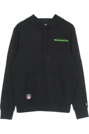 New Era Sweatshirts & Hoodies, Heren, Zwart, S, Katoen, Seattle Seahawks Logo Hoodie
