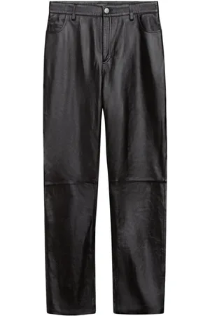 Ivy & Oak Broeken, Dames, Zwart, L, Leer, Lindsey Broek